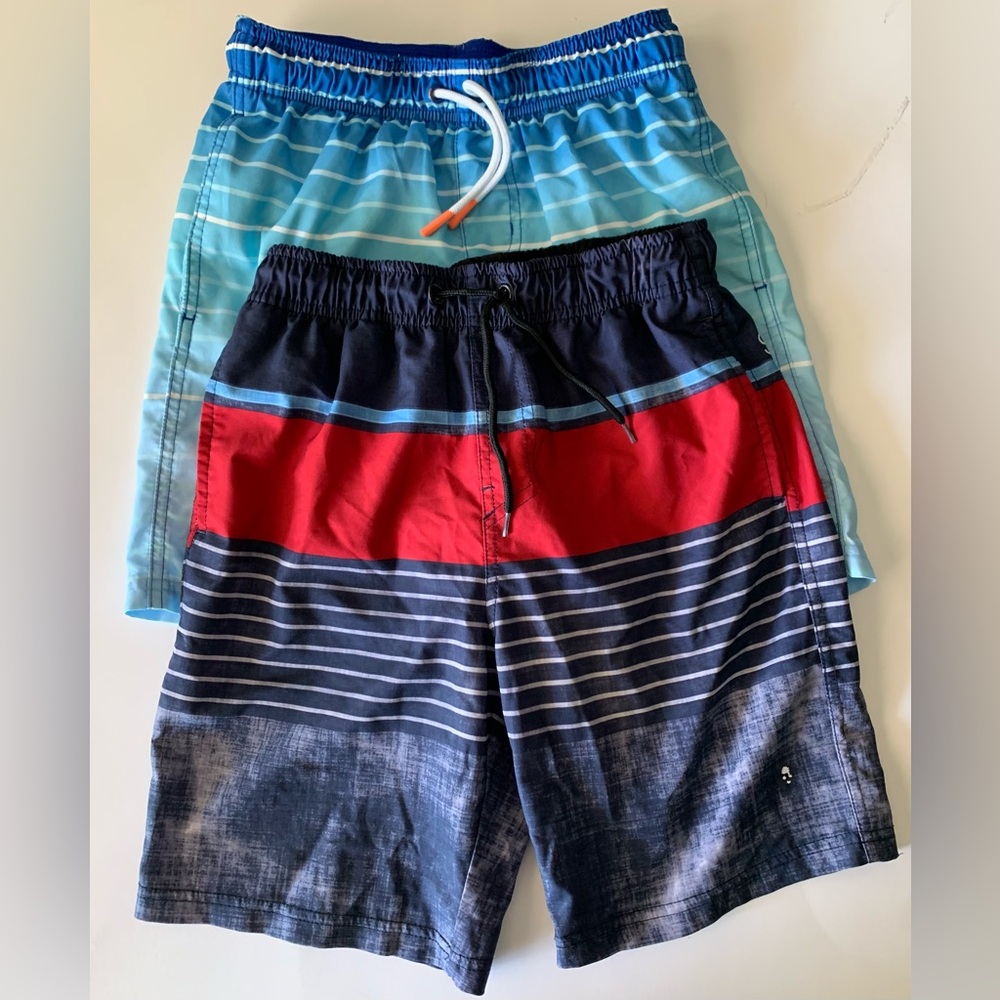 Boys Swim Trunks Cat&Jack Spyder Size L (10-12) EUC